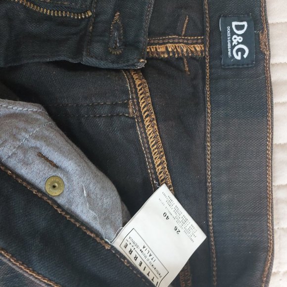 D&G Brown black jeans - Picture 2 of 3